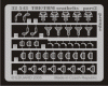 Eduard 32543 TBF/ TBM seatbelts 1/32 TRUMPETER